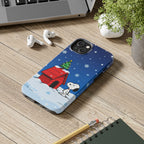 Christmas Doghouse Phone Case