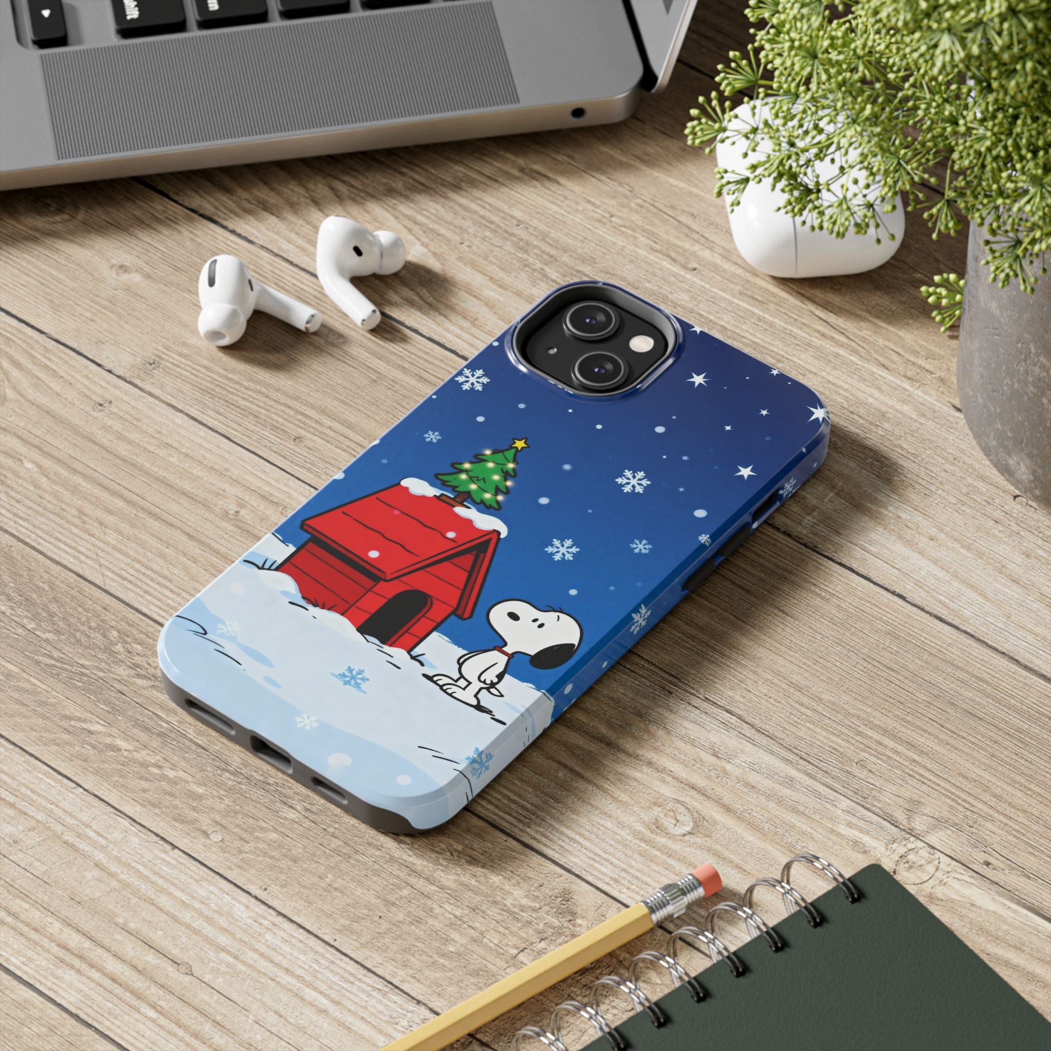Christmas Doghouse Phone Case