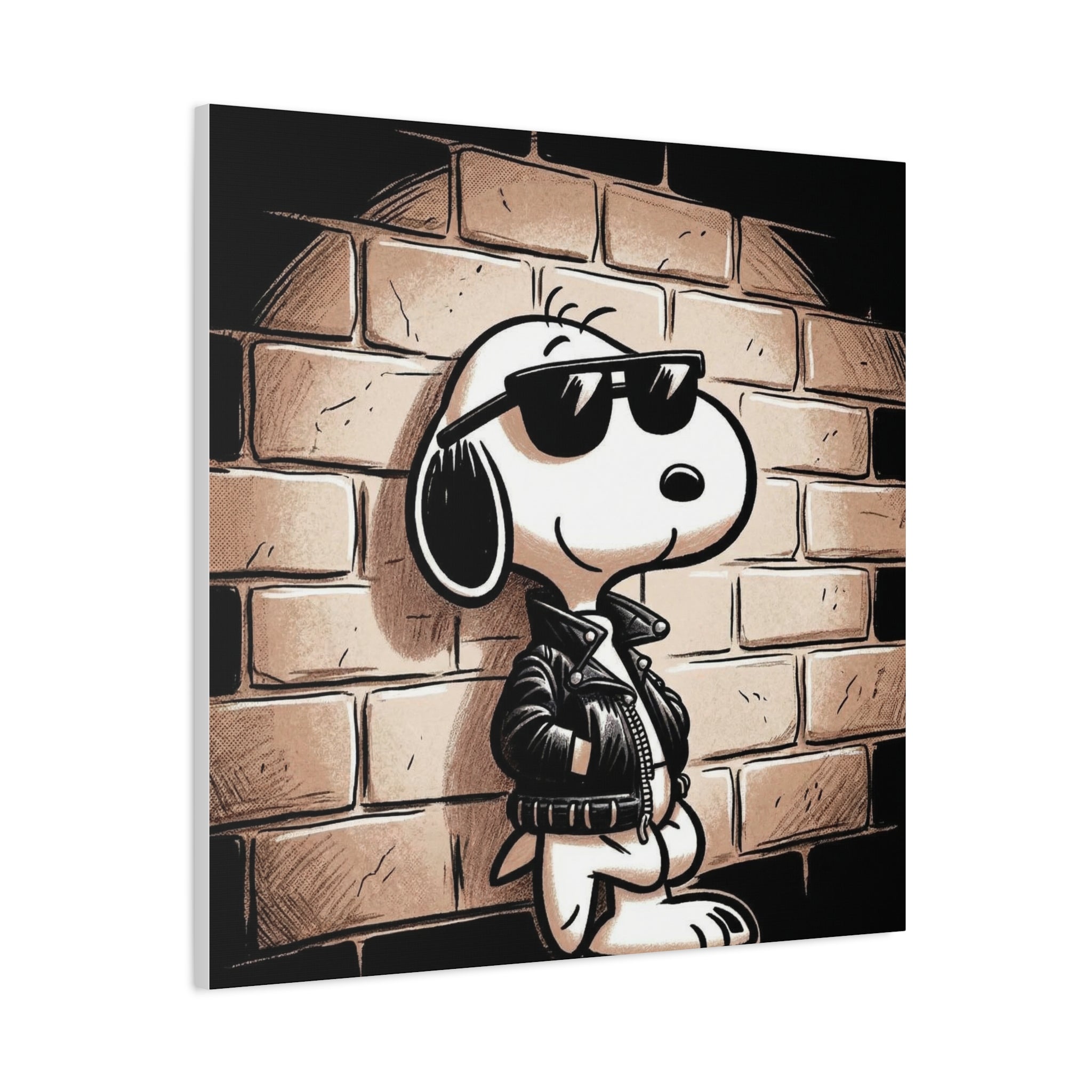 Cool Sunglasses Dog Canvas