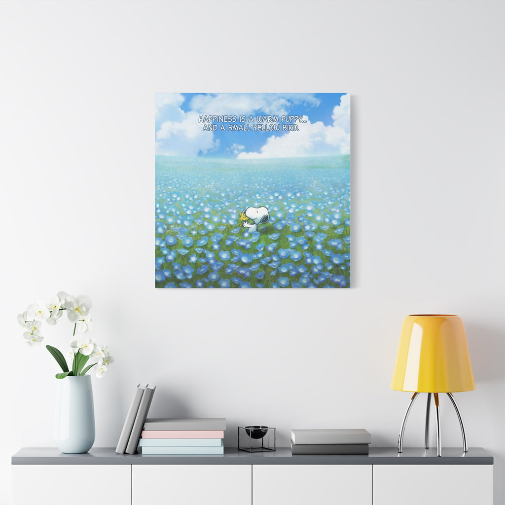 Field Of Flowers Canvas