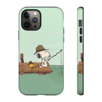 Snoopy Fishing Phone Case