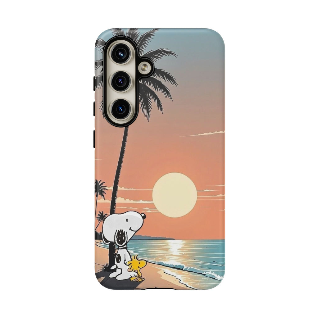 Snoopy Beach Sunset Phone Case