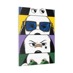 Dog Faces Pop Canvas