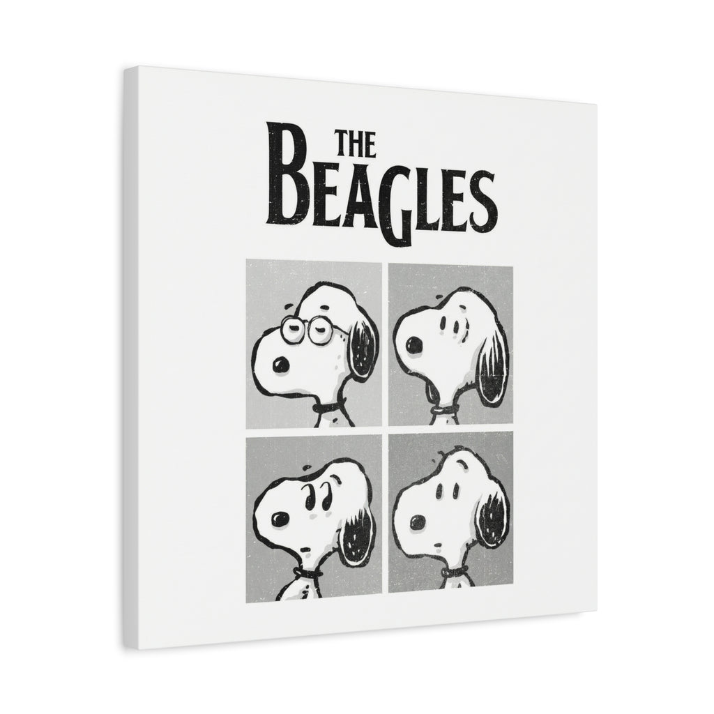 The Beagles Pop Canvas