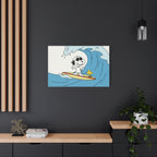 Snoopy Wave Rider Canvas