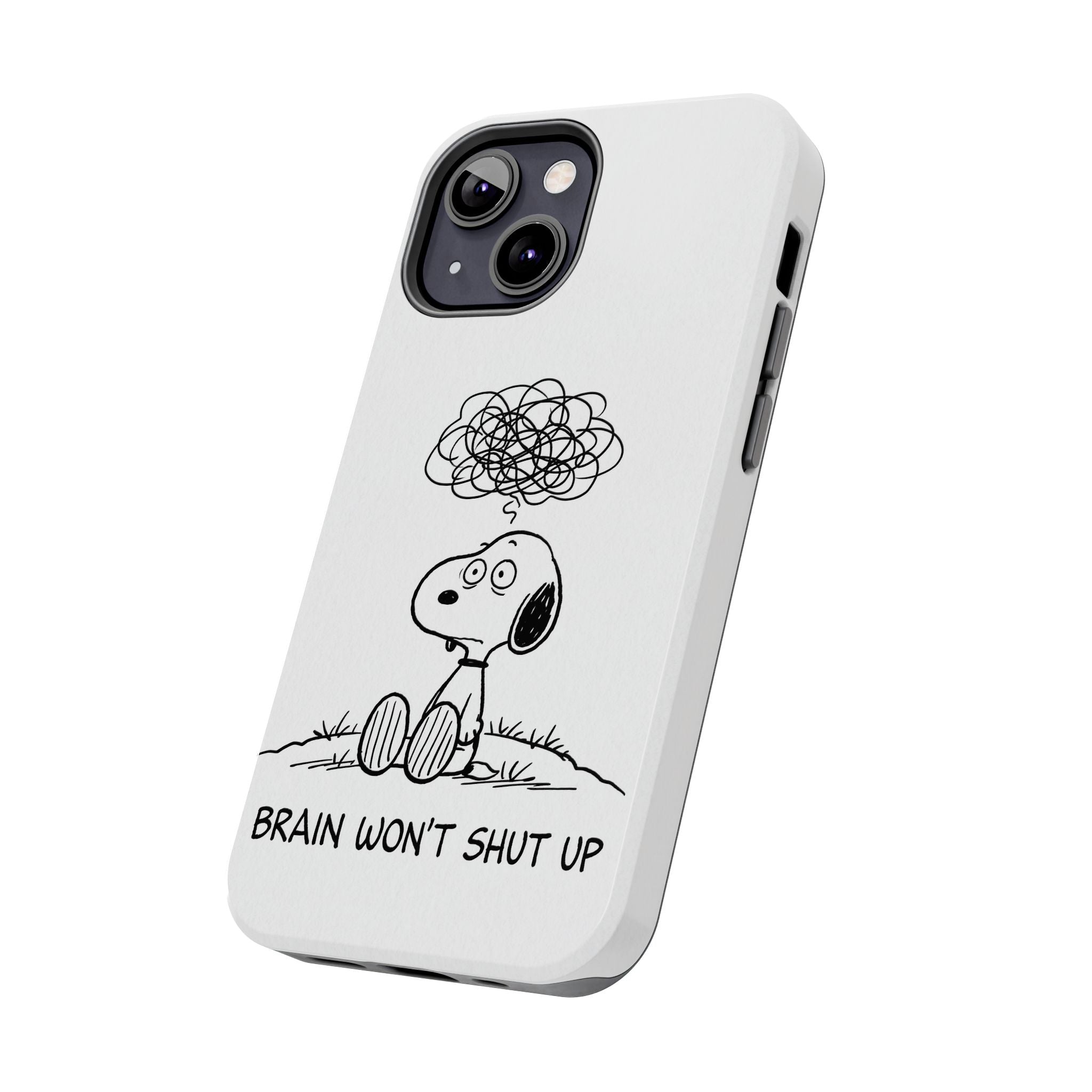 Snoopy Anxiety Phone Case
