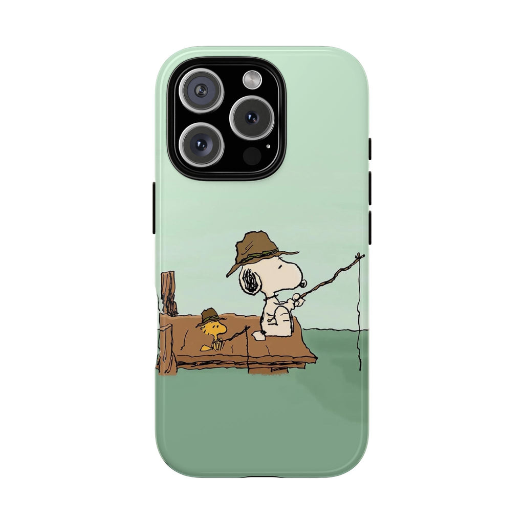 Snoopy Fishing Phone Case