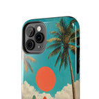 Retro Beach Sun Case
