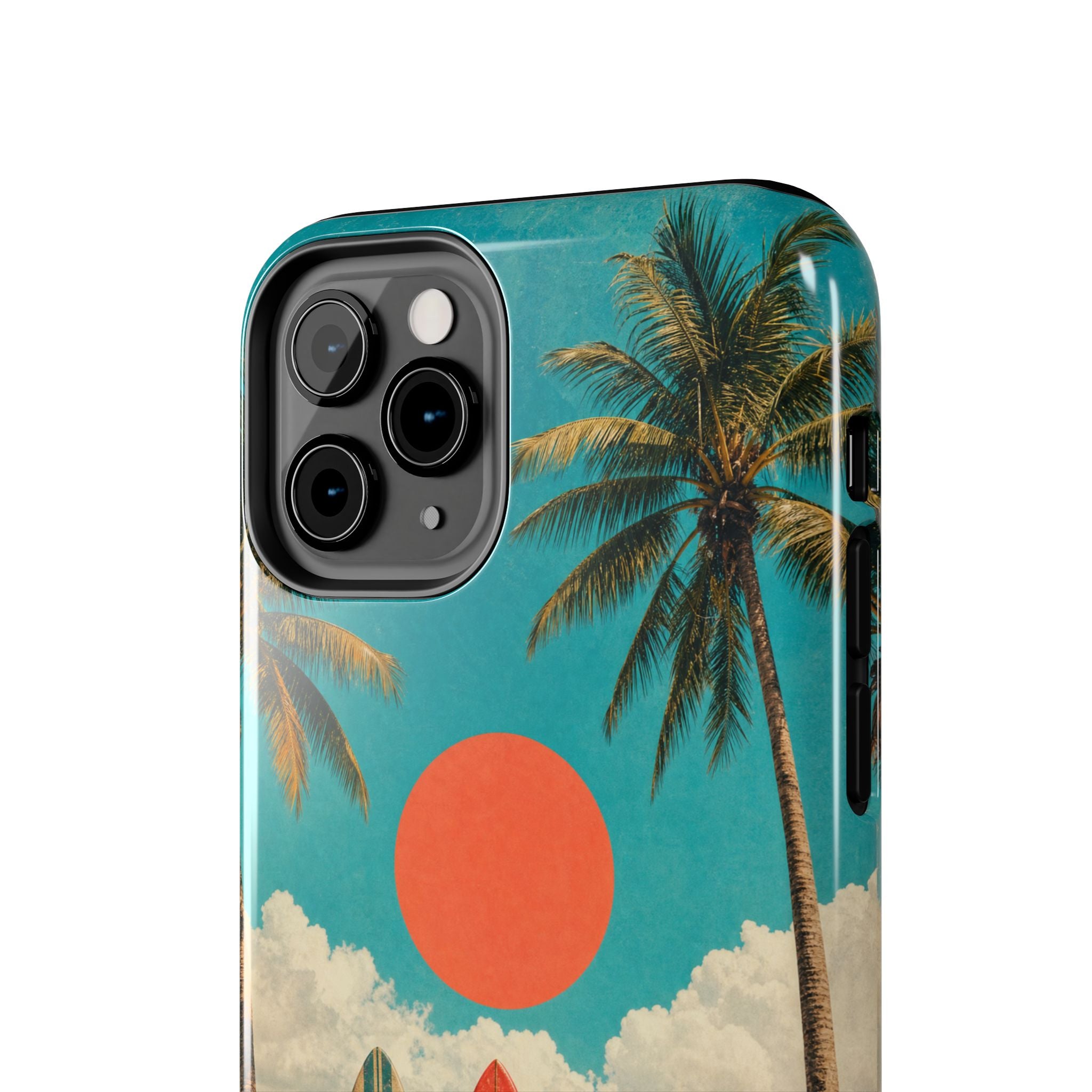 Retro Beach Sun Case