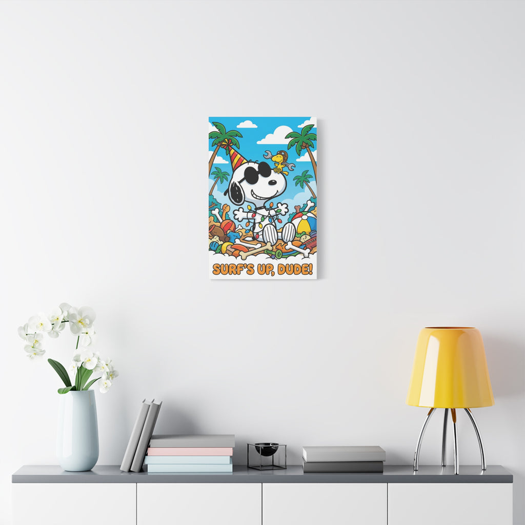 Snoopy Sailing Day Canvas