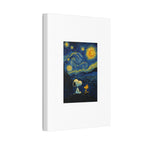 Snoopy Paris Autumn Canvas