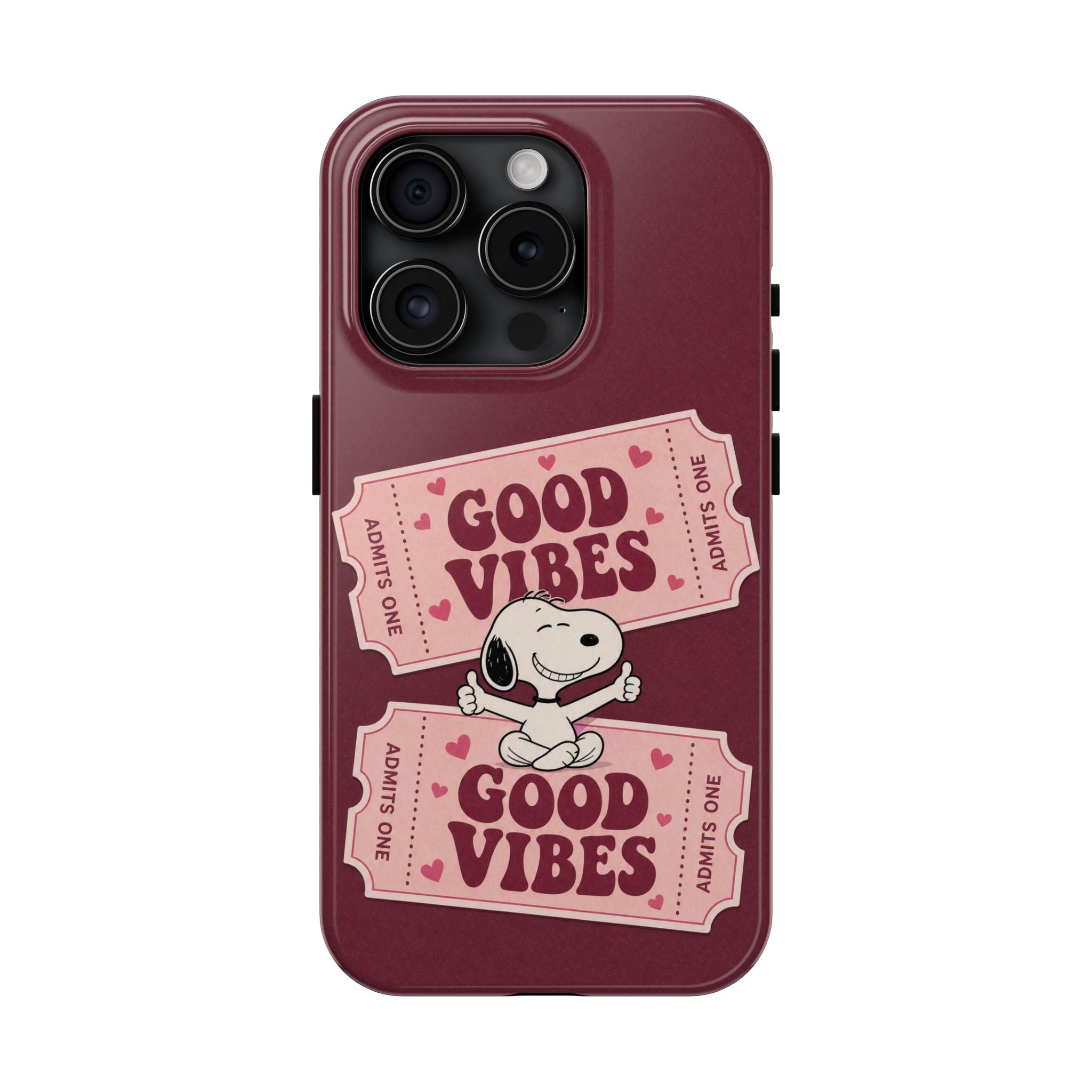 Good Vibes Tickets Phone Case