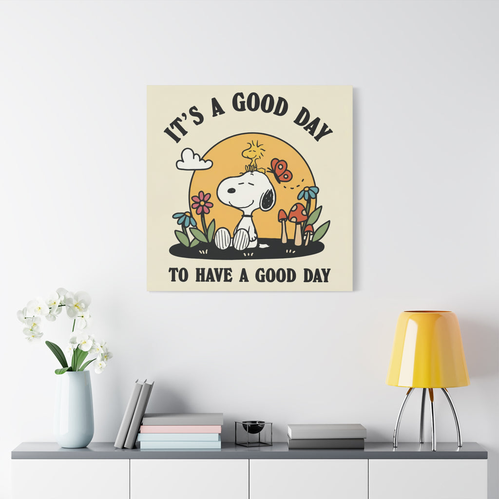 Snoopy Woodland Canvas
