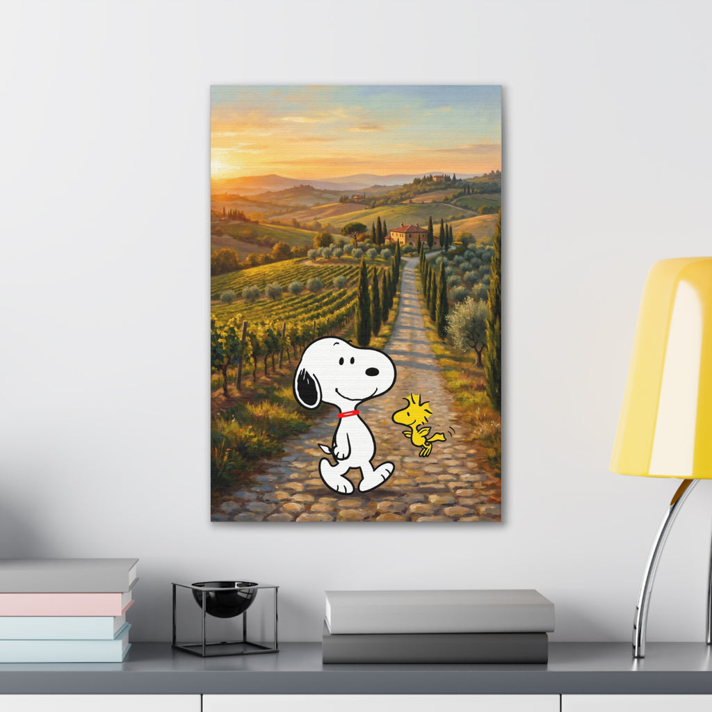 Tuscany Walk Canvas