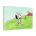Snoopy Flying Kite Canvas
