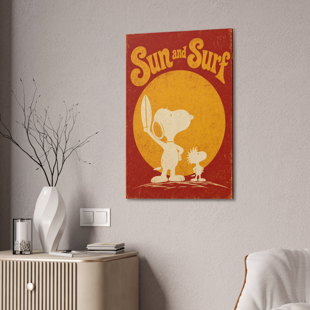 Sun And Surf Canvas