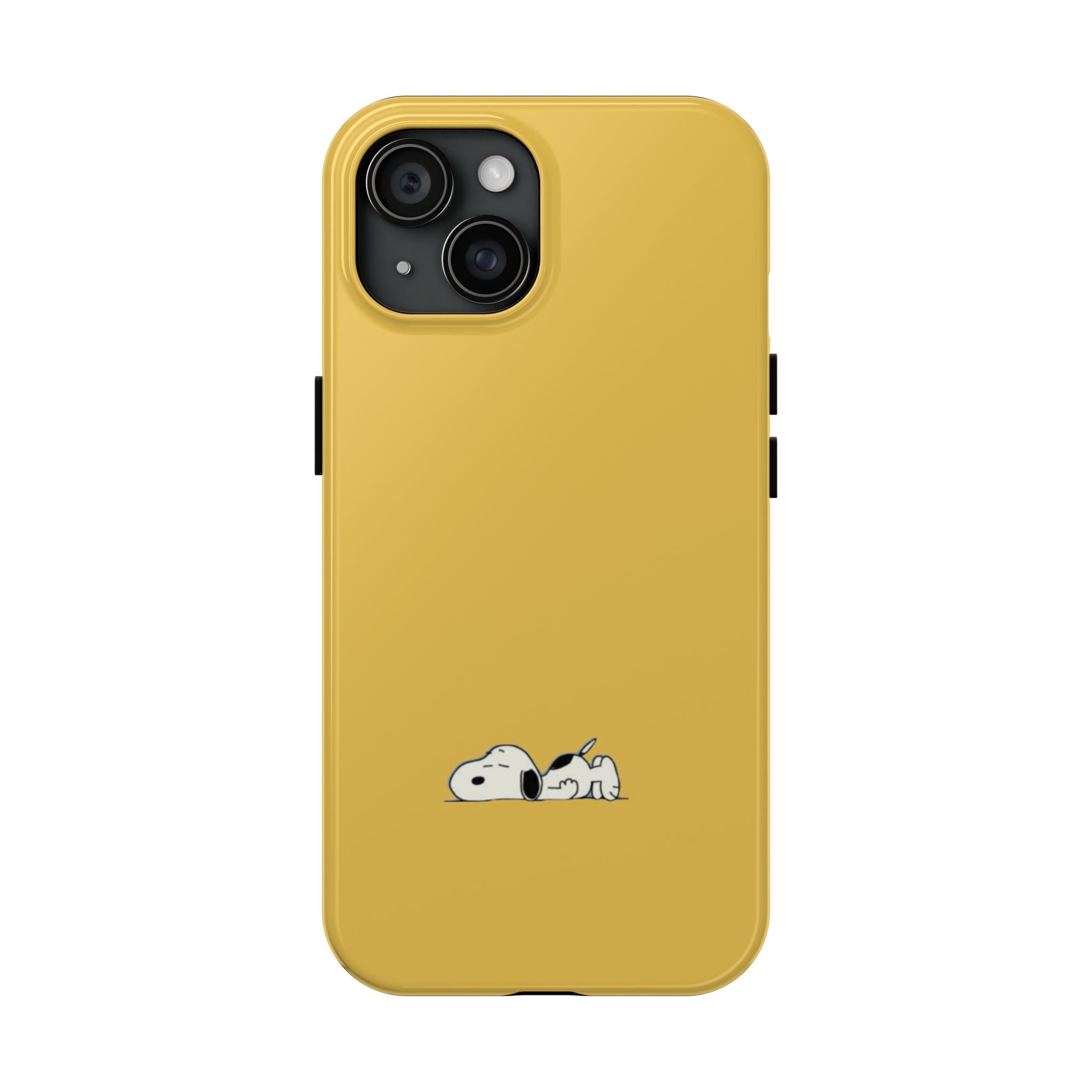 Sleeping Snoopy Yellow Phone Case