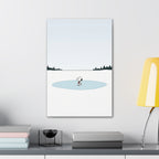 Snoopy Ice Rink Canvas