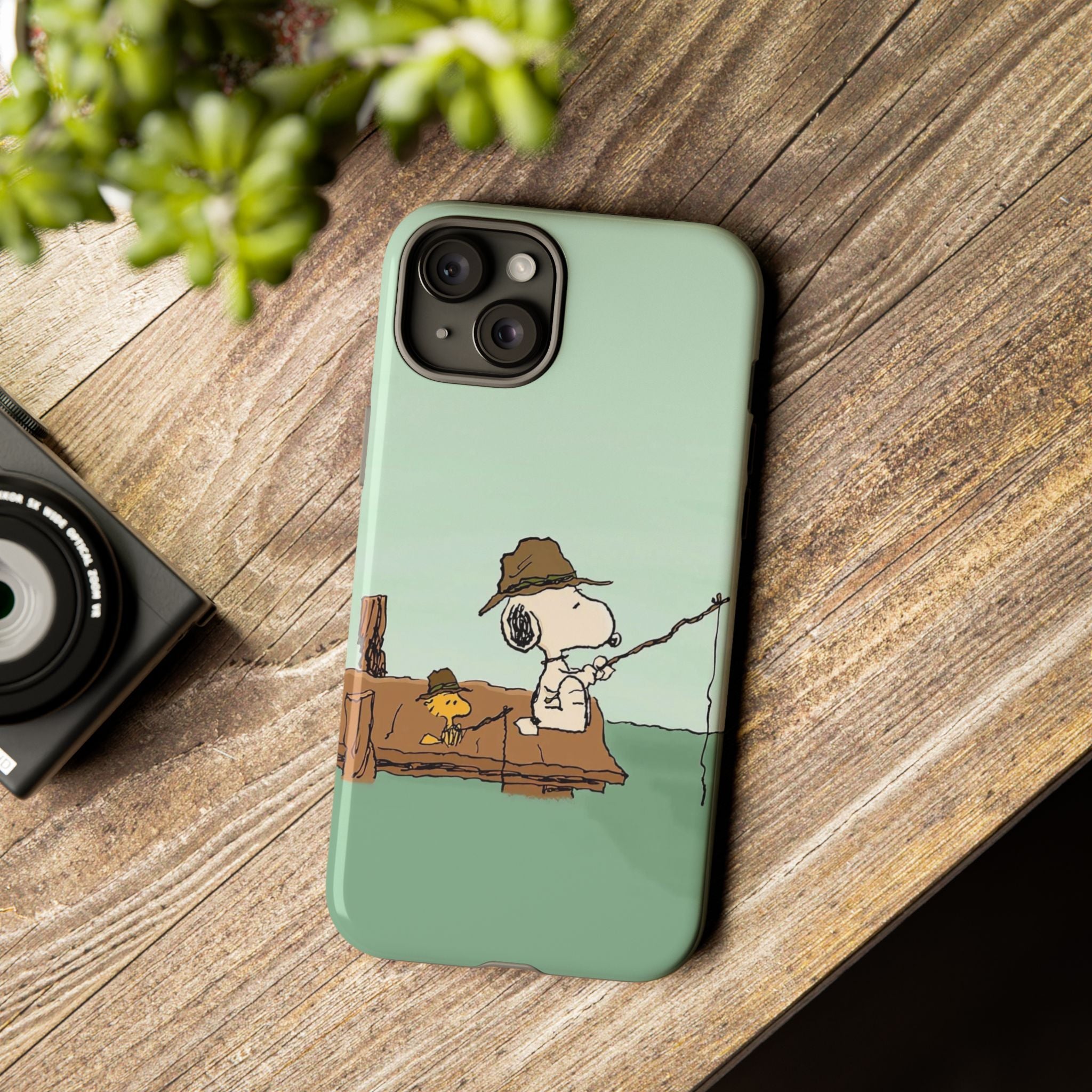 Snoopy Fishing Phone Case