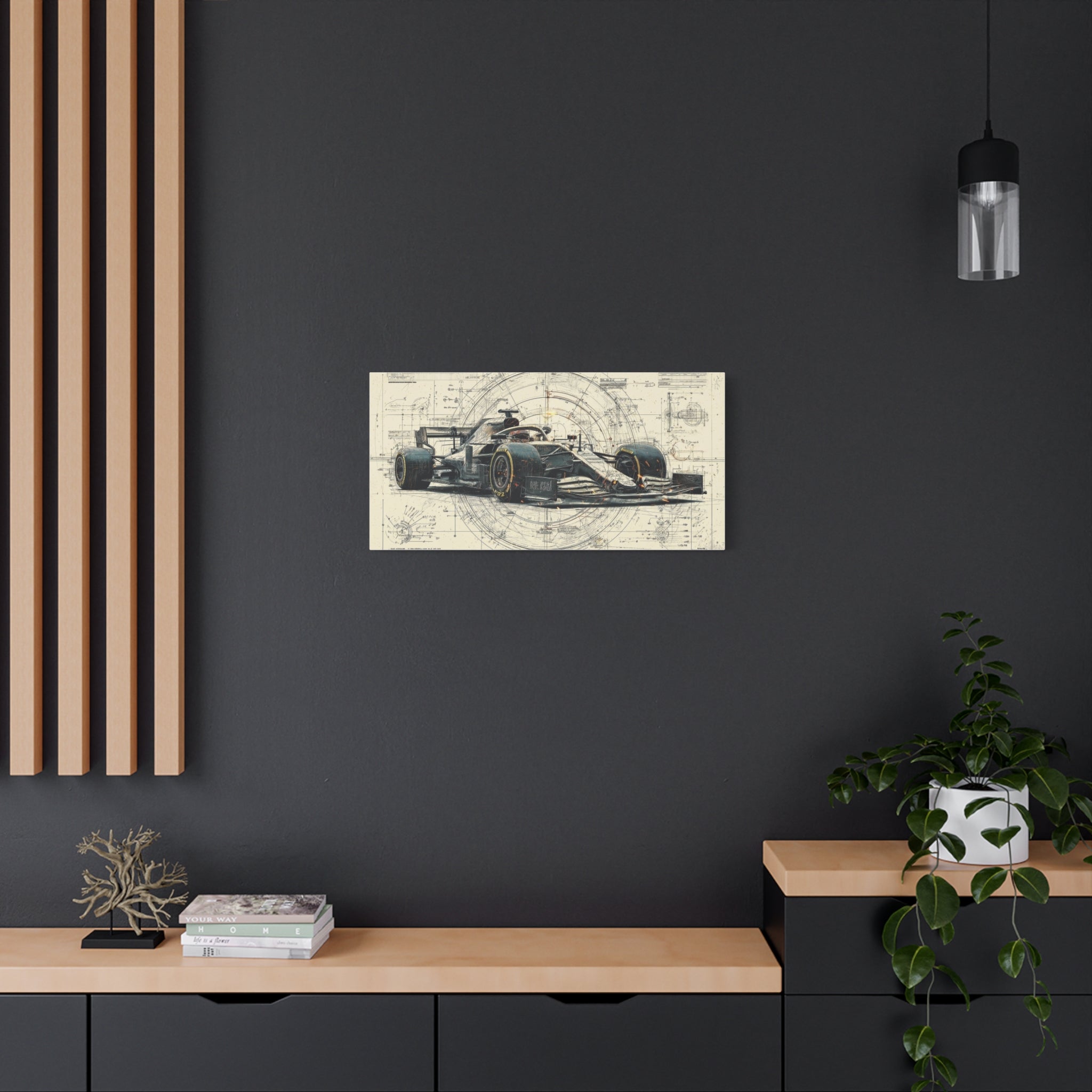 Formula Racecar Canvas