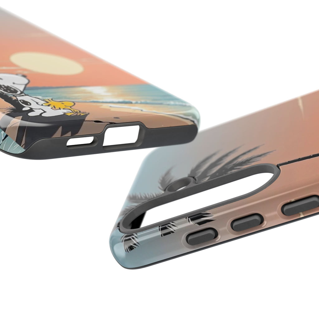 Snoopy Beach Sunset Phone Case