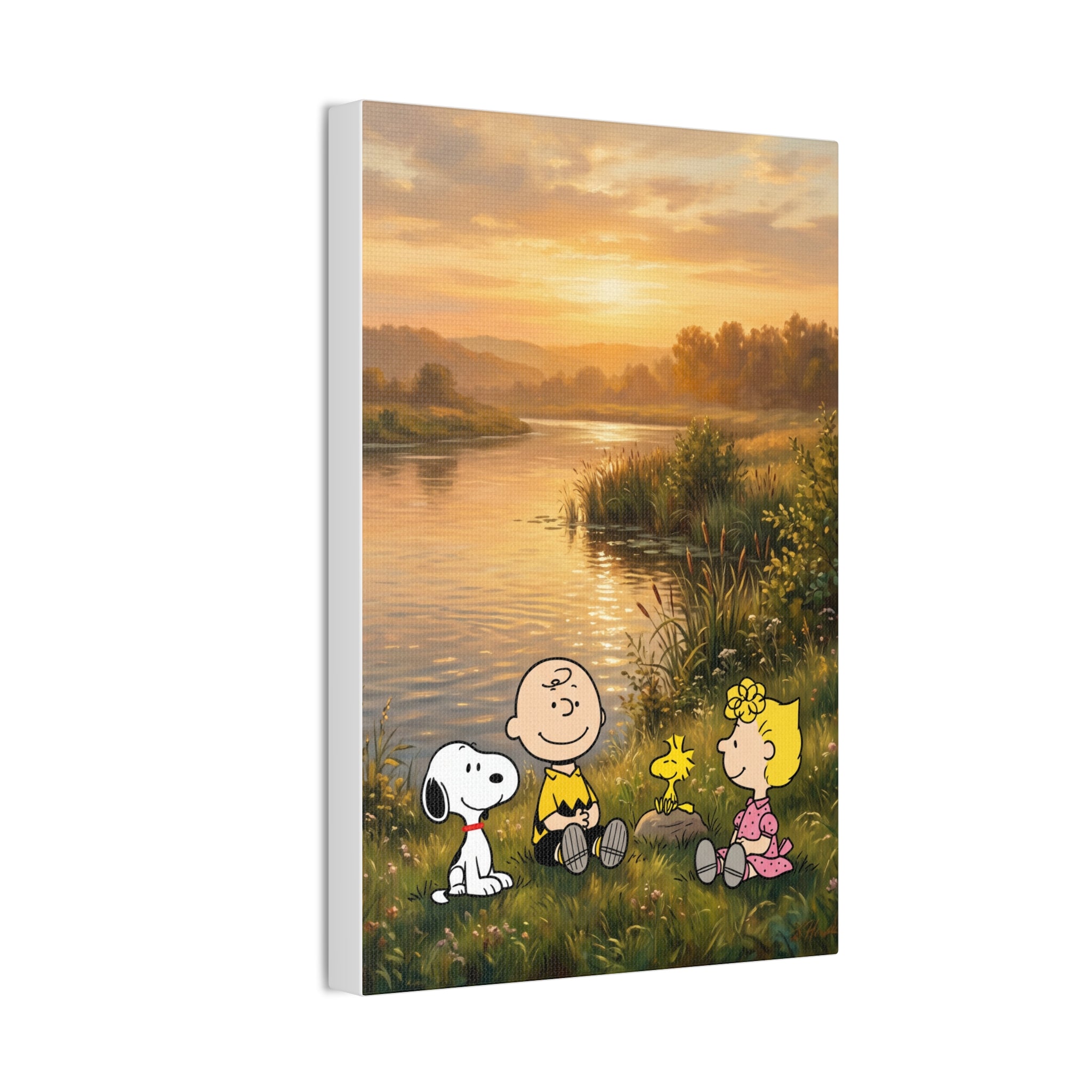 Peanuts Sunset Canvas
