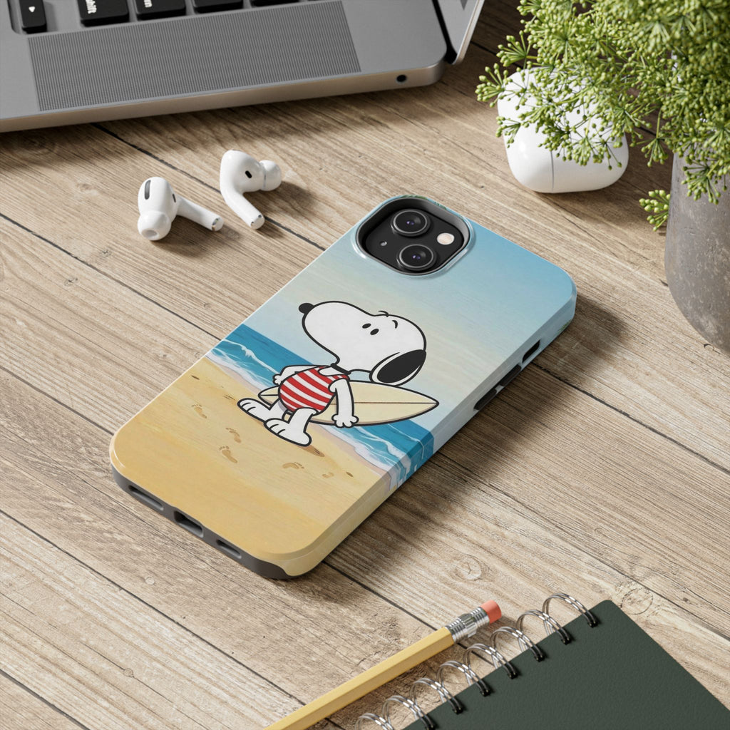 Beach Cartoon Surf Case