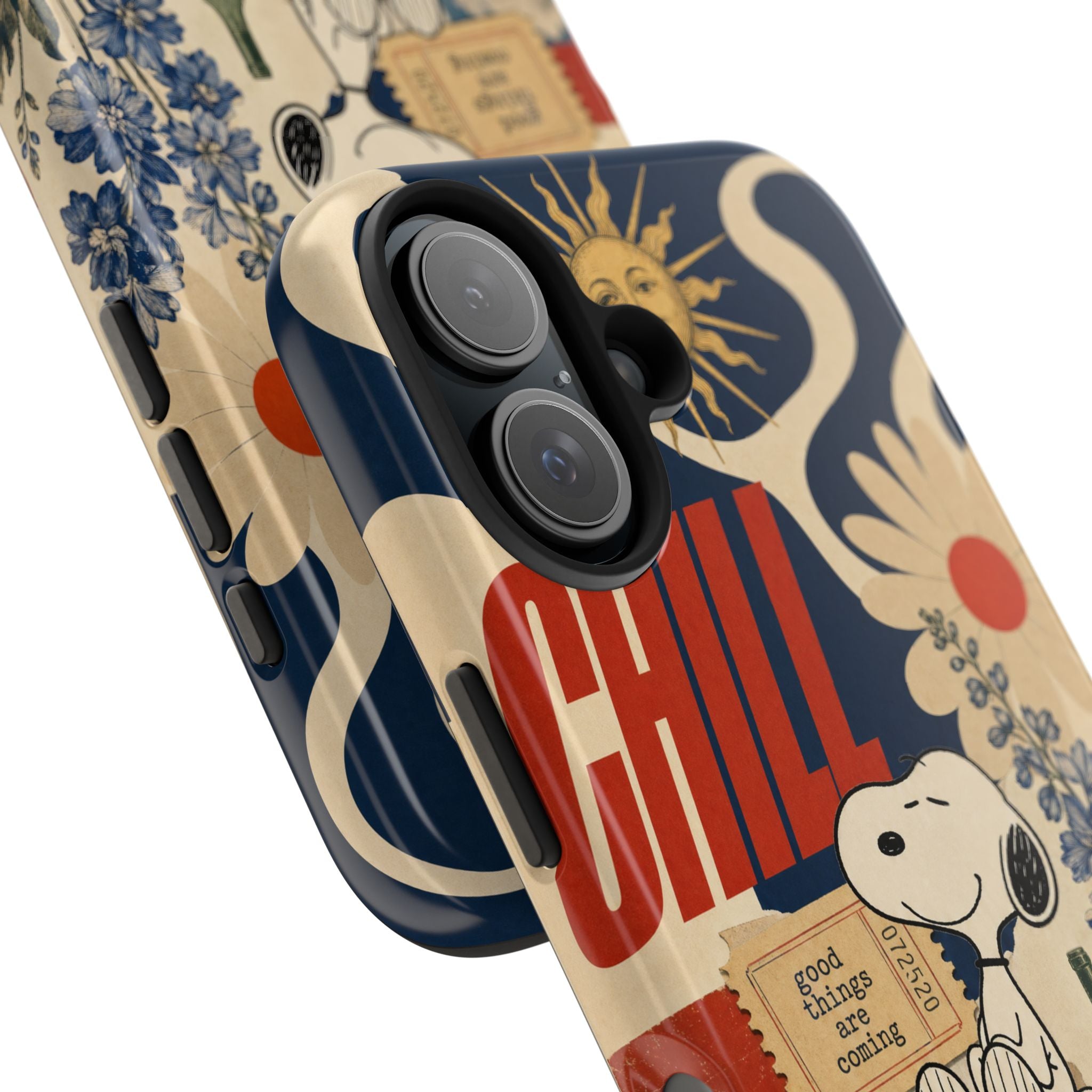 Snoopy Chill Collage Case