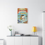 Chaos In Clouds Canvas