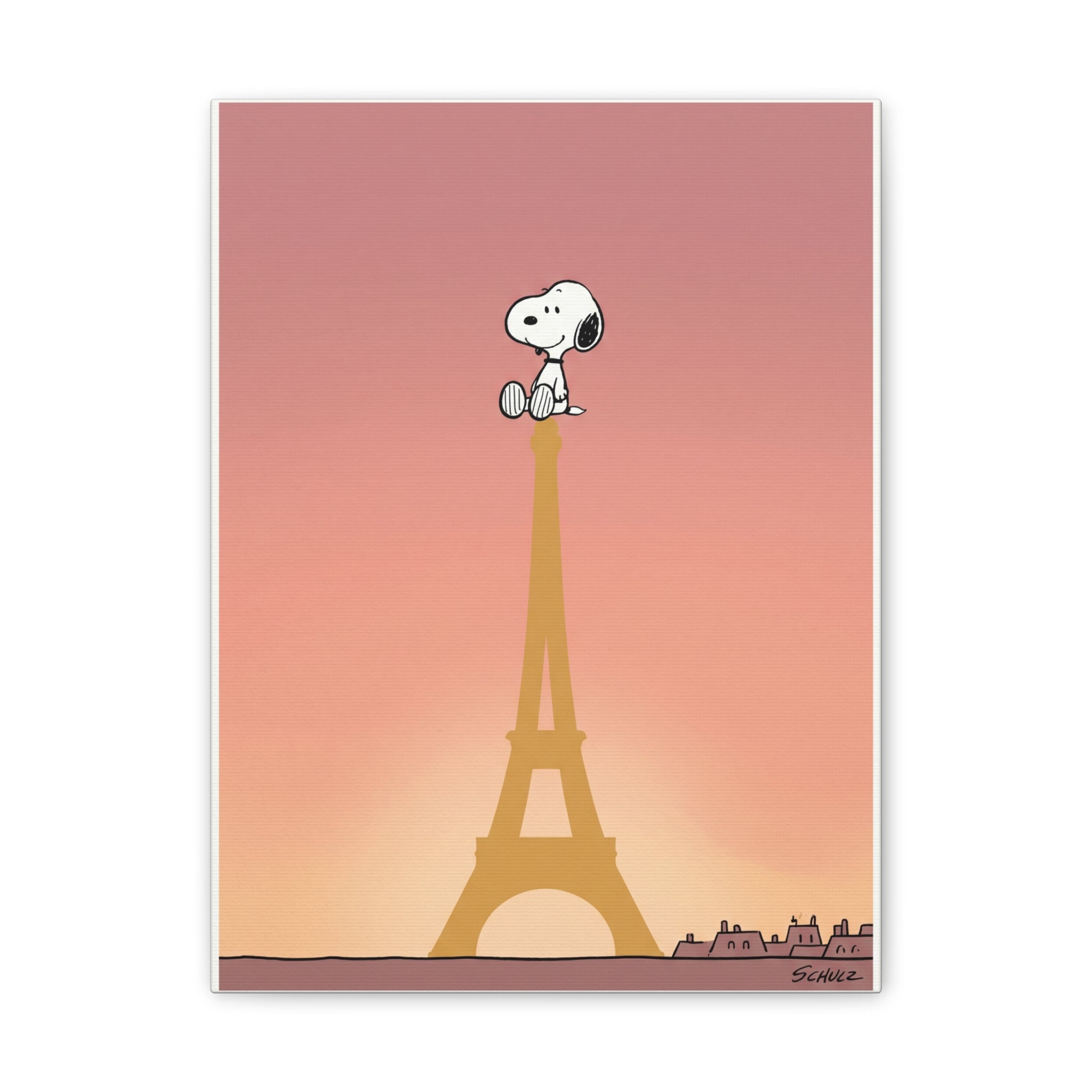 Eiffel Tower Canvas