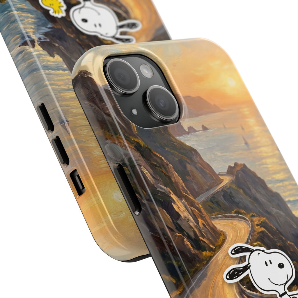 Snoopy Woodstock Bicycle Phone Case
