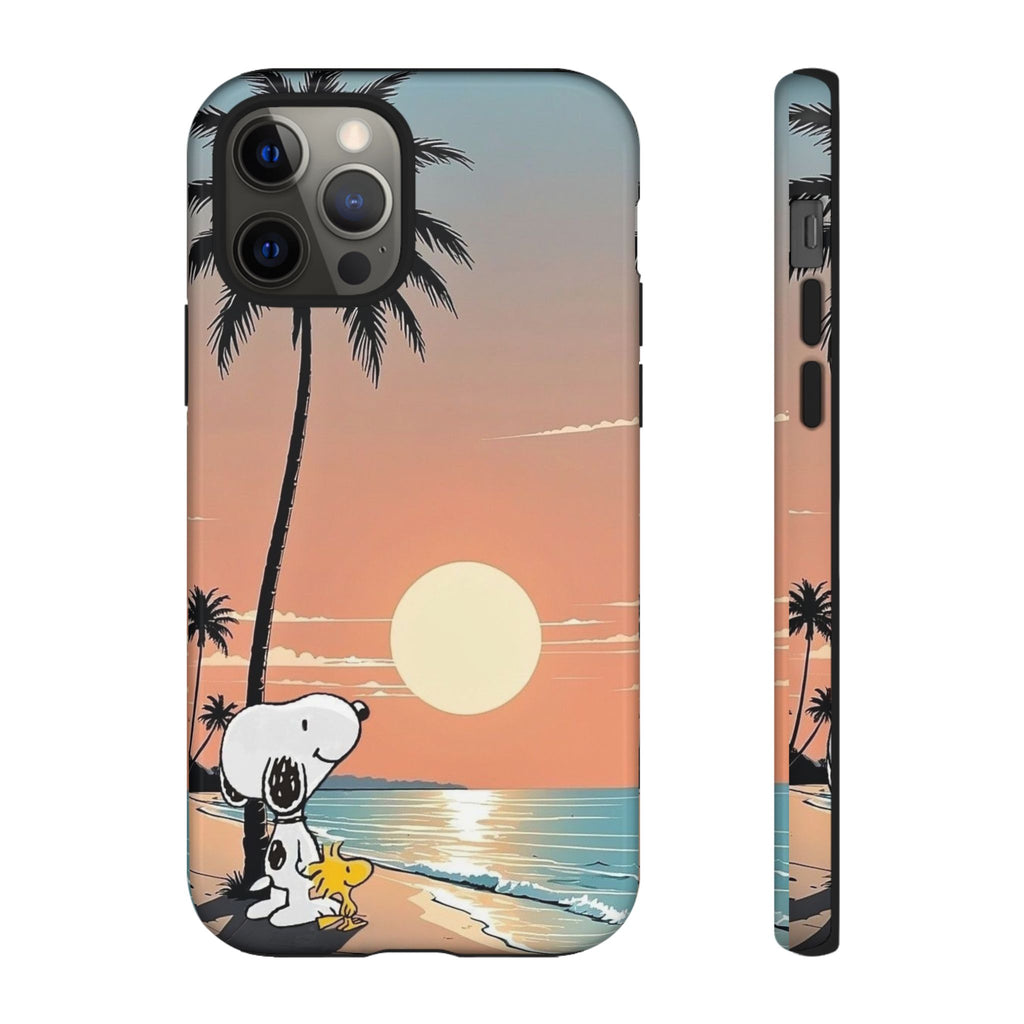 Snoopy Beach Sunset Phone Case