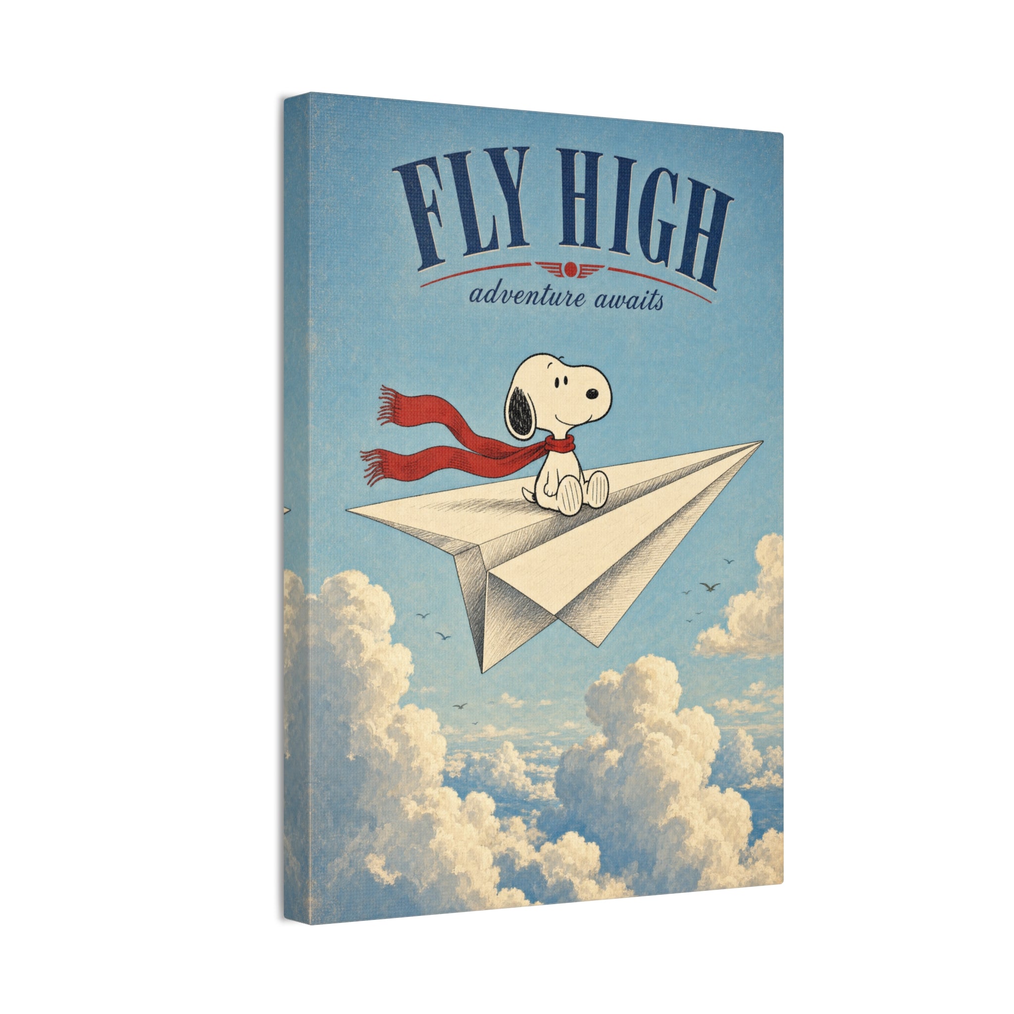 Snoopy Fly High Canvas