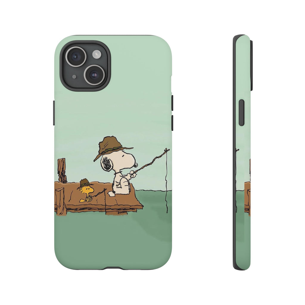 Snoopy Fishing Phone Case