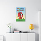 Painting Doghouse Canvas