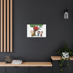 Peanuts Snoopy Red Doghouse Canvas