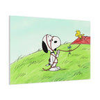 Snoopy Flying Kite Canvas