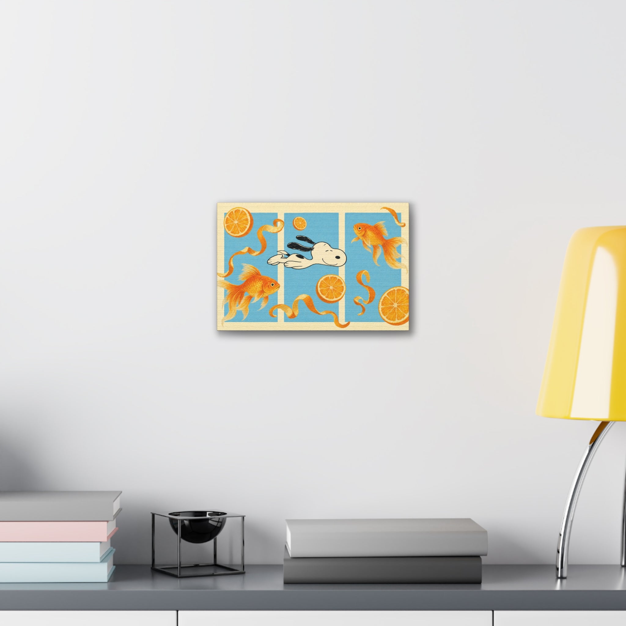 Goldfish Swim Canvas