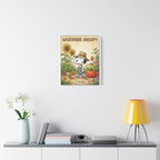 Gardener Snoopy I Tried Canvas
