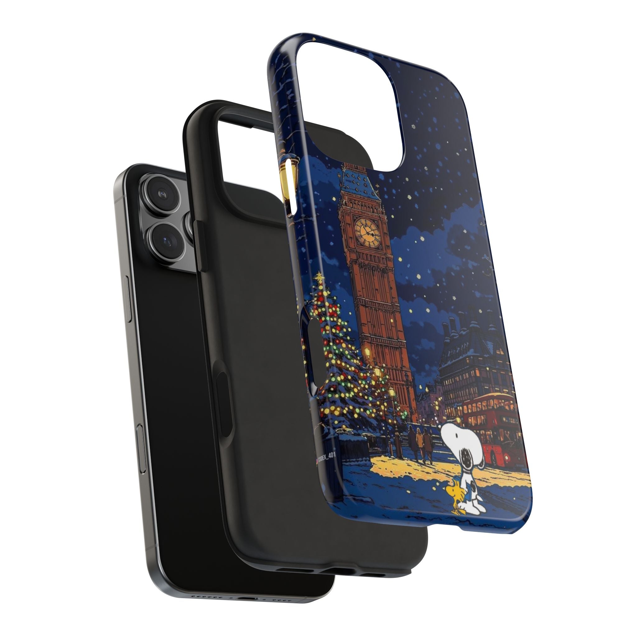 London Christmas Phone Case