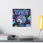 Procrastination Sport Snoopy Canvas