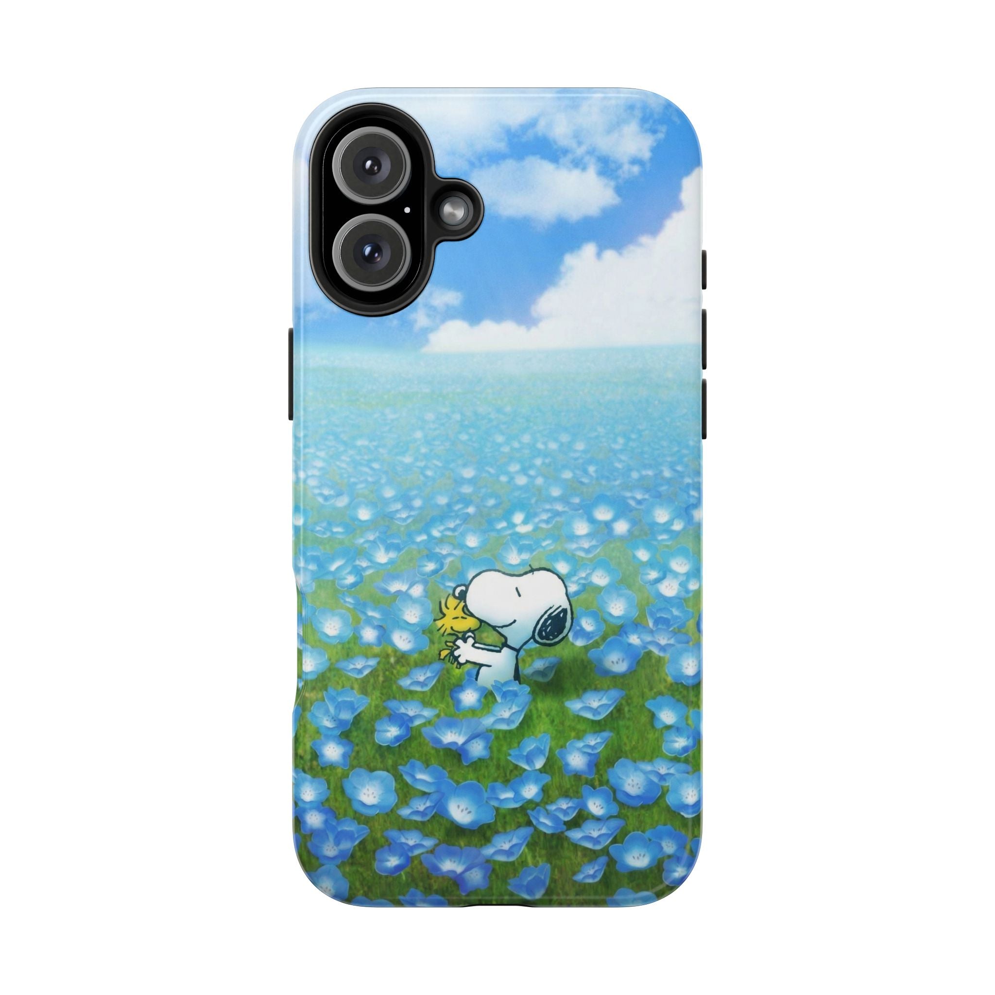 Blue Flower Field Case