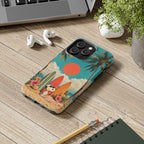 Retro Beach Sun Case