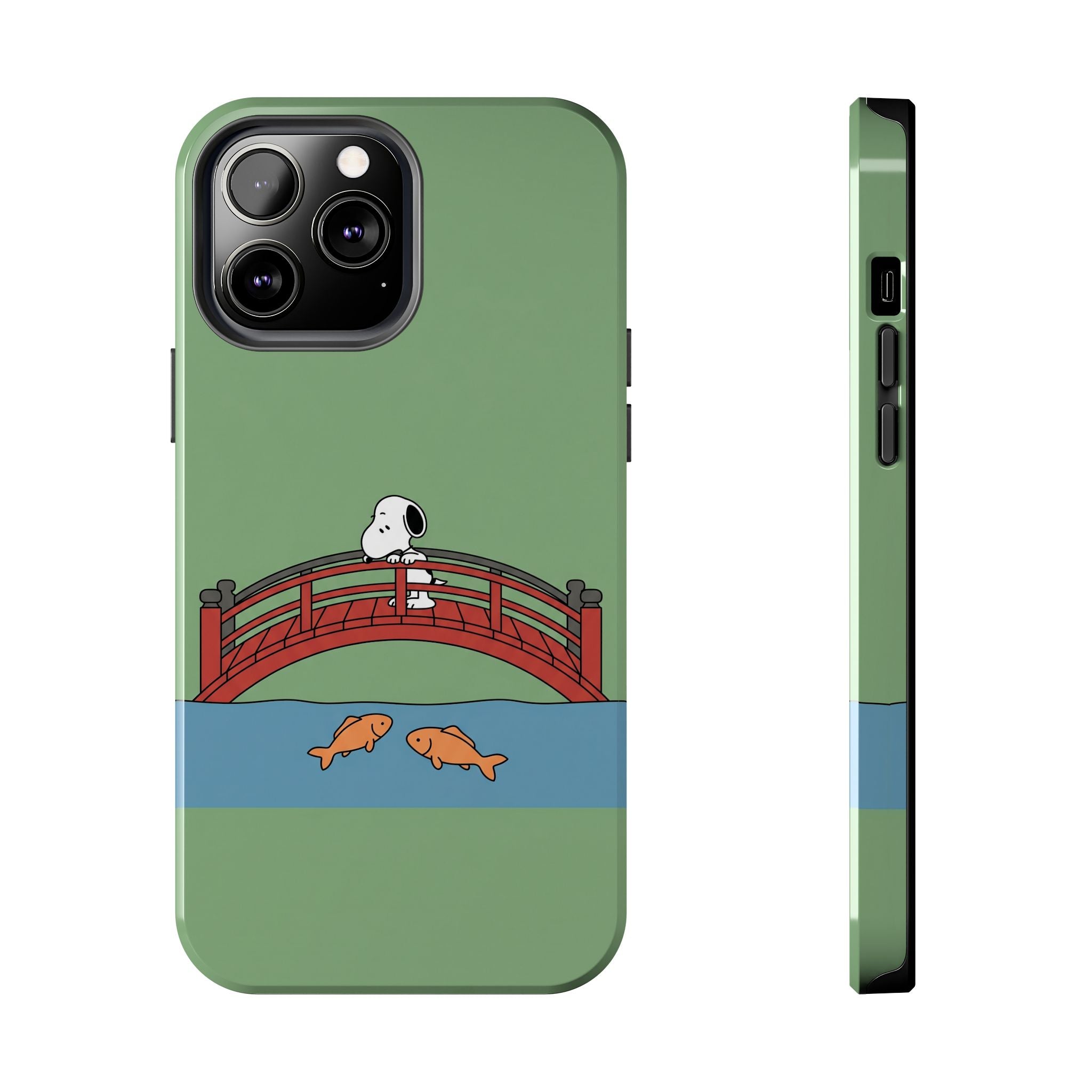Koi Bridge Phone Case