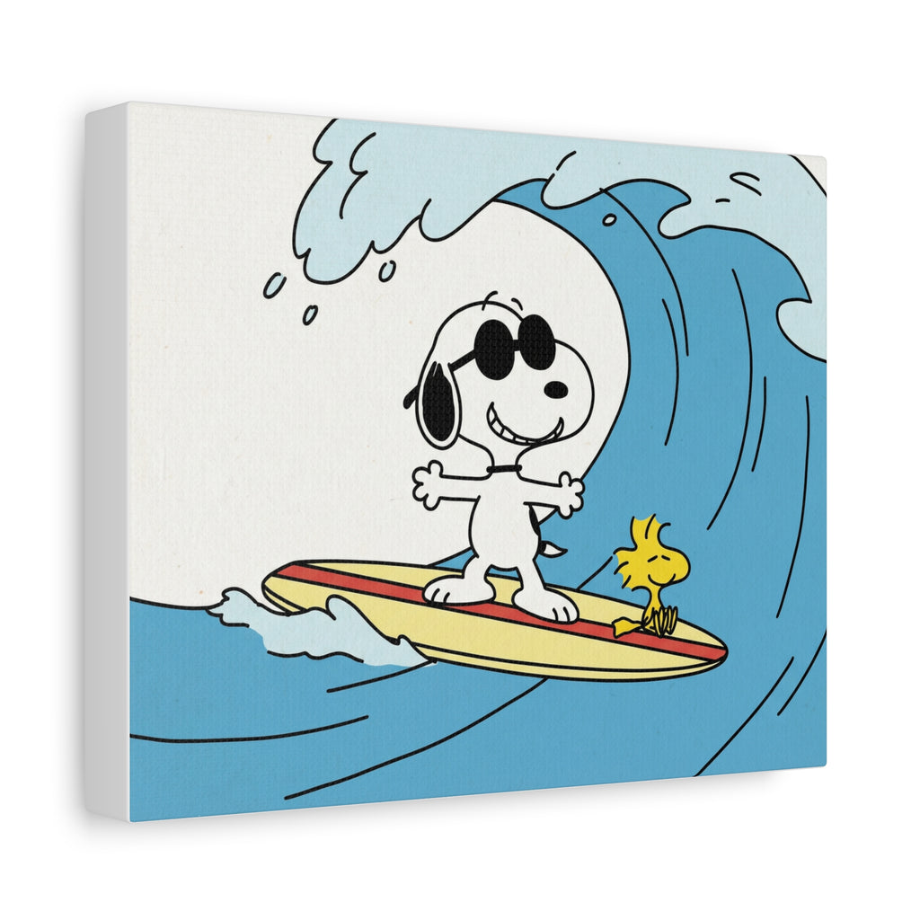 Snoopy Wave Rider Canvas