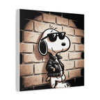Cool Sunglasses Dog Canvas