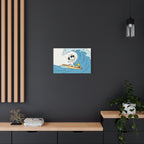 Snoopy Wave Rider Canvas