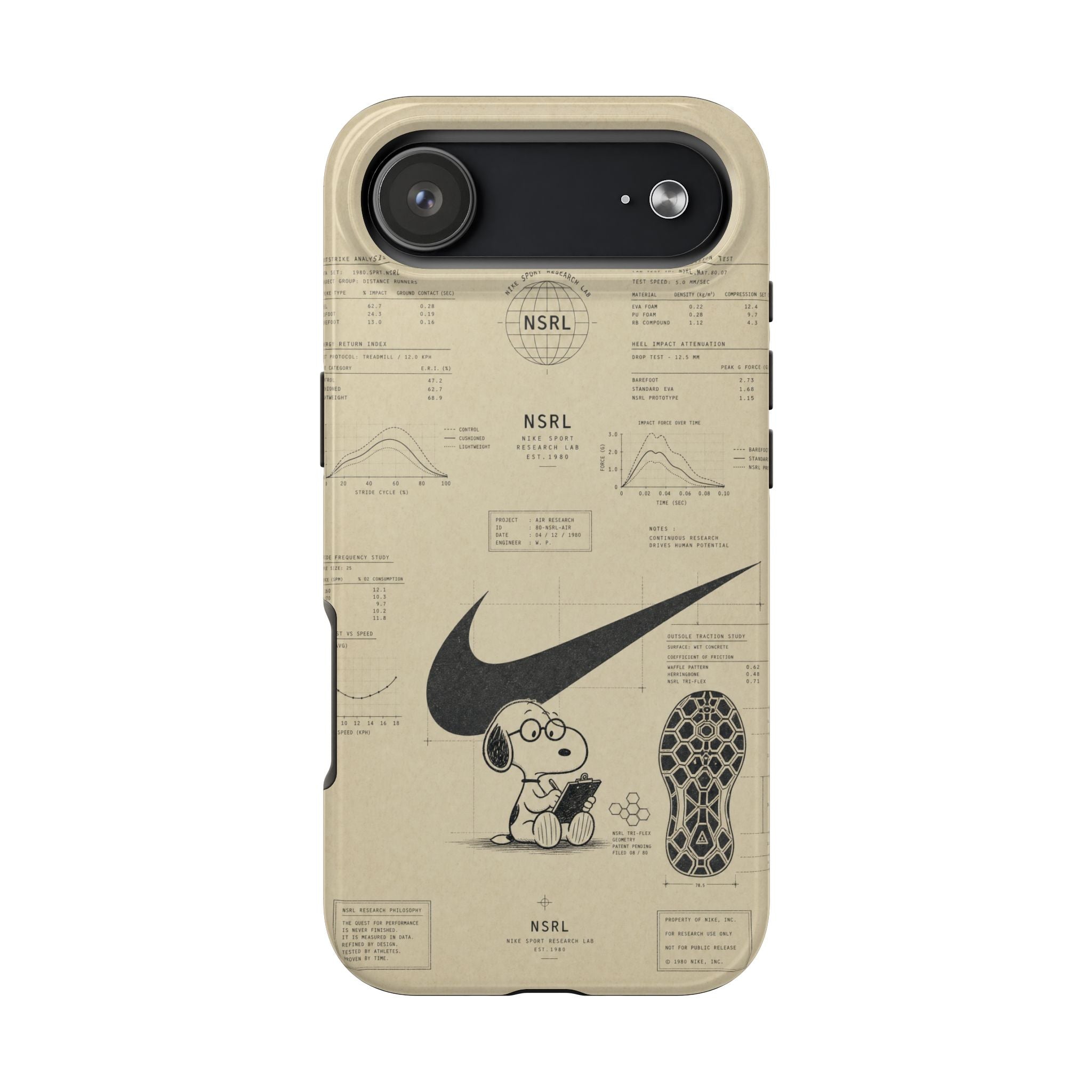 Graph Paper Phone Case