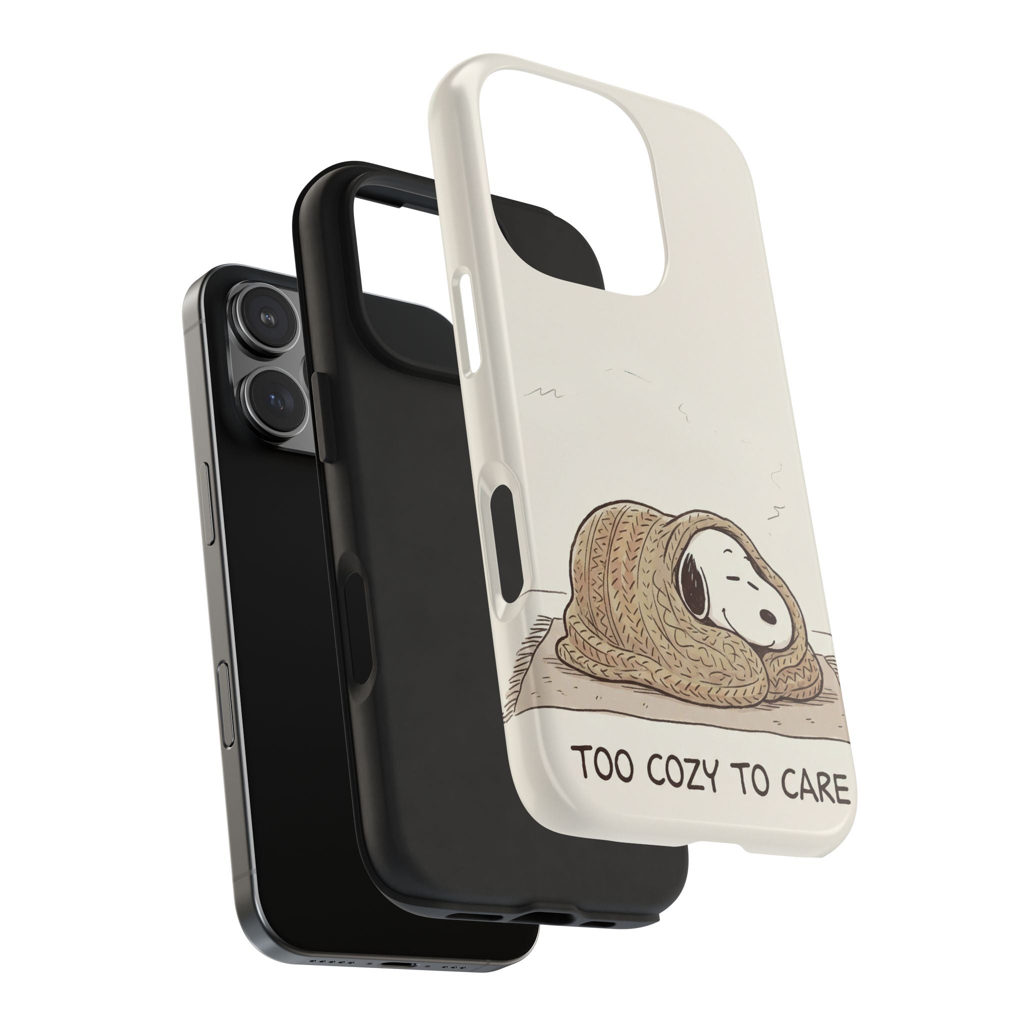 Too Cozy To Care Case