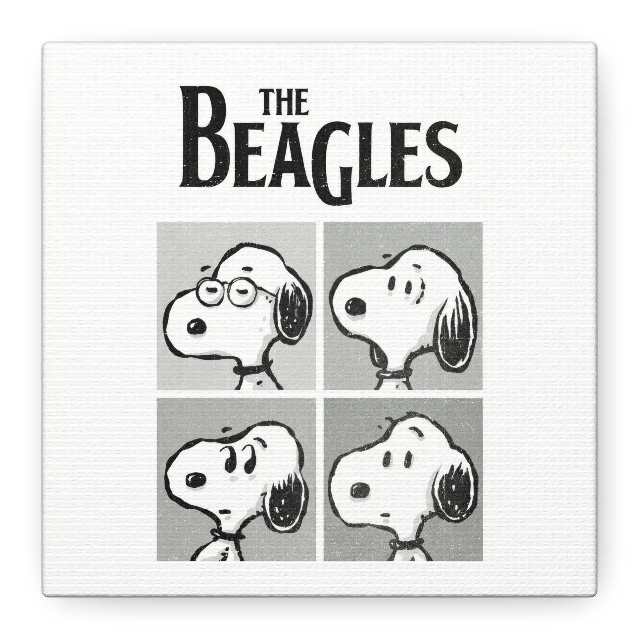 The Beagles Pop Canvas